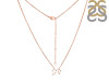 Virgo Zodiac Star Constellation with Cubic Zirconia Necklace CUZ-RDN-129.