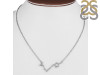 Pisces Zodiac Star Constellation with Cubic Zirconia Necklace CUZ-RDN-130.