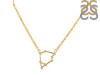 Capricorn Zodiac Star Constellation with Cubic Zirconia Necklace CUZ-RDN-131.