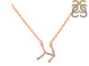 Taurus Zodiac Star Constellation with Cubic Zirconia Necklace CUZ-RDN-135.