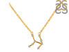 Taurus Zodiac Star Constellation with Cubic Zirconia Necklace CUZ-RDN-135.