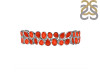 Red Onyx Bracelet ROX-RDB-91-CUT.