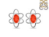 Red Onyx Stud Earring ROX-RDE-12.