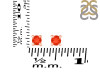 Red Onyx Stud Earring ROX-RDE-1296.