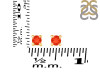 Red Onyx Stud Earring ROX-RDE-1296.
