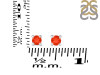 Red Onyx Stud Earring ROX-RDE-1296.