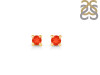 Red Onyx Stud Earring ROX-RDE-1296.