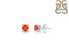 Red Onyx Stud Earring ROX-RDE-1296.
