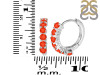 Red Onyx Hoop Hoop Earring ROX-RDE-1473.