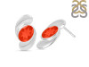 Red Onyx Stud Earring ROX-RDE-15.