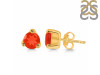 Red Onyx Stud Earring ROX-RDE-1517.