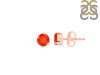 Red Onyx Stud Earring ROX-RDE-1565.