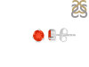 Red Onyx Stud Earring ROX-RDE-1565.