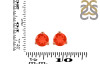 Red Onyx Stud Earring ROX-RDE-1566.