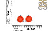 Red Onyx Stud Earring ROX-RDE-1566.