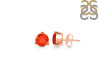 Red Onyx Stud Earring ROX-RDE-1566.