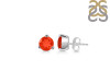 Red Onyx Stud Earring ROX-RDE-1566.