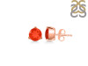 Red Onyx Stud Earring ROX-RDE-1567.