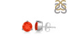 Red Onyx Stud Earring ROX-RDE-1567.