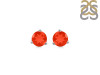 Red Onyx Stud Earring ROX-RDE-1568.
