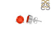 Red Onyx Stud Earring ROX-RDE-1568.