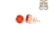 Red Onyx Stud Earring ROX-RDE-1569.