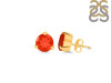 Red Onyx Stud Earring ROX-RDE-1569.