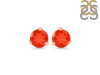 Red Onyx Stud Earring ROX-RDE-1570.