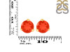 Red Onyx Stud Earring ROX-RDE-1570.