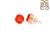 Red Onyx Stud Earring ROX-RDE-1570.