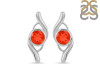 Red Onyx Stud Earring ROX-RDE-2.
