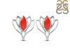 Red Onyx Stud Earring ROX-RDE-24.
