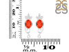 Red Onyx Stud Earring ROX-RDE-4.