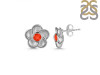 Red Onyx Stud Earring ROX-RDE-584.