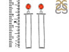Red Onyx Earring ROX-RDE-614.