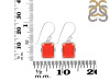 Red Onyx Earring ROX-RDE-711.