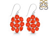 Red Onyx Earring ROX-RDE-787.
