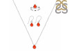  Red Onyx Jewelry Set ROX-RDN-410-RDE-995-RDR-4028.