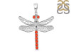 Red Onyx Dragon Fly Pendant ROX-RDP-158.