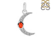 Red Onyx & White Topaz Pendant ROX-RDP-691.
