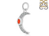 Red Onyx & White Topaz Pendant ROX-RDP-691.