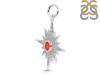 Red Onyx & White Topaz Pendant ROX-RDP-693.