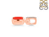 Red Onyx & White Topaz Pendant ROX-RDP-954-CZ-LOOP.