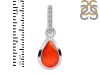 Red Onyx & White Topaz Pendant ROX-RDP-956-CZ-LOOP.