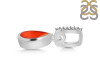 Red Onyx & White Topaz Pendant ROX-RDP-956-CZ-LOOP.