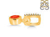 Red Onyx & White Topaz Pendant ROX-RDP-957-CZ-LOOP.