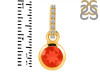 Red Onyx & White Topaz Pendant ROX-RDP-958-CZ-LOOP.