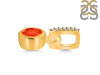Red Onyx & White Topaz Pendant ROX-RDP-958-CZ-LOOP.