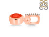 Red Onyx & White Topaz Pendant ROX-RDP-959-CZ-LOOP.