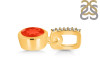 Red Onyx & White Topaz Pendant ROX-RDP-959-CZ-LOOP.
